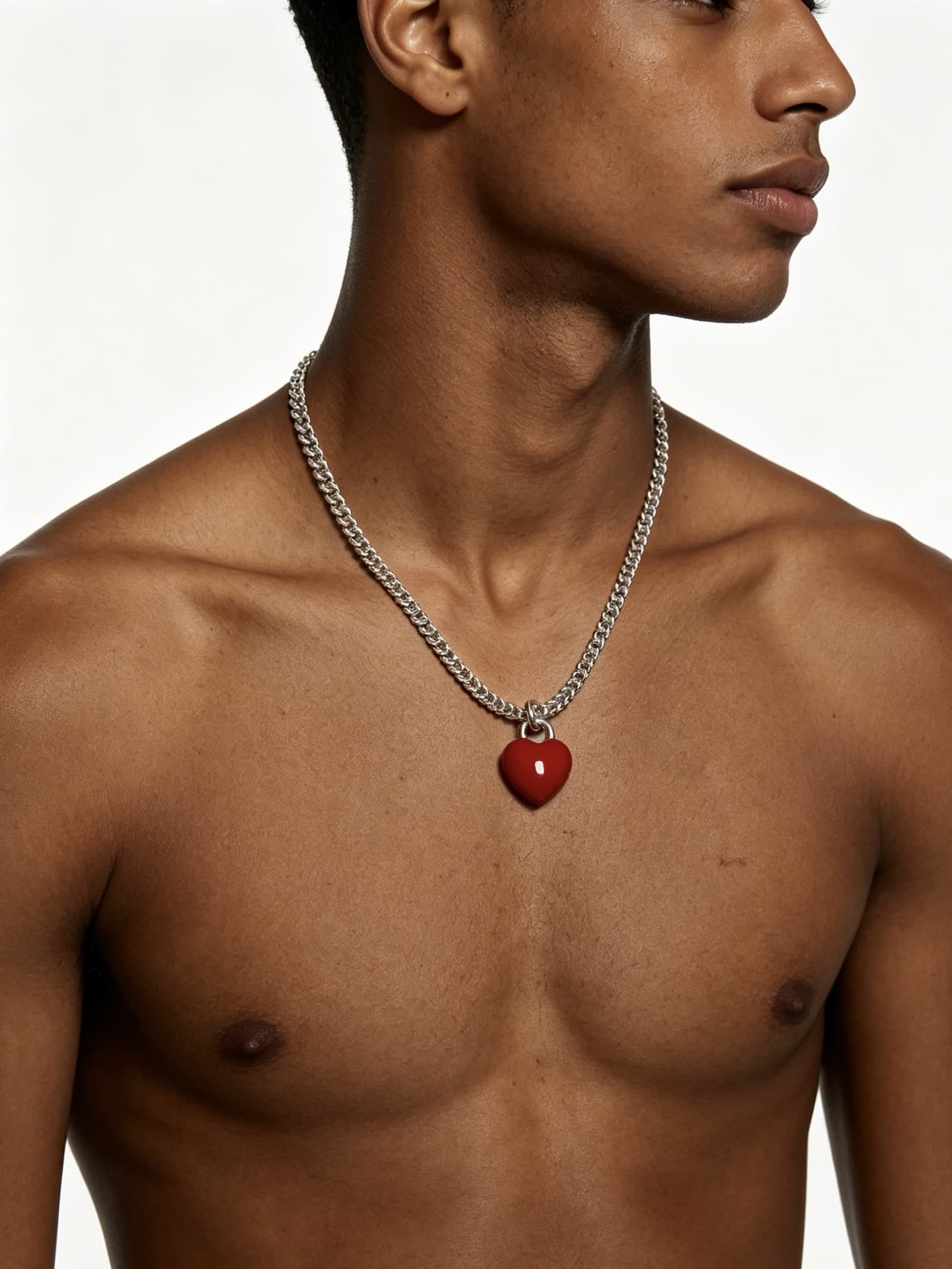 Tiffany & Co. Heart Charm Necklace